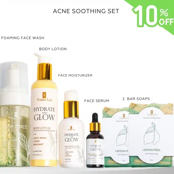 Tamed lux Acne Soothing Set