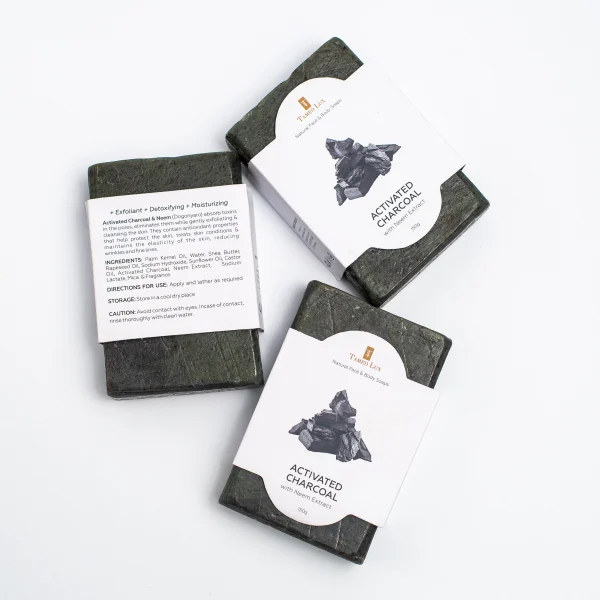 Activated Charcoal with Neem Extract Bar Soap