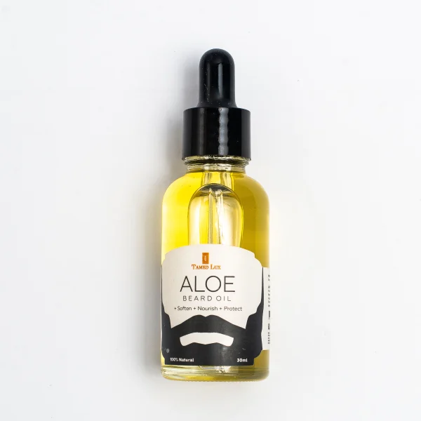 tamed lux aloe beard oil